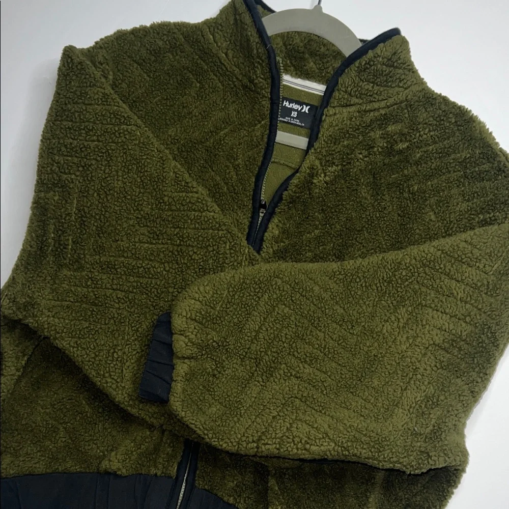 Hurley Women’s Sherpa Bomber Jacket - Picture 7 of 10